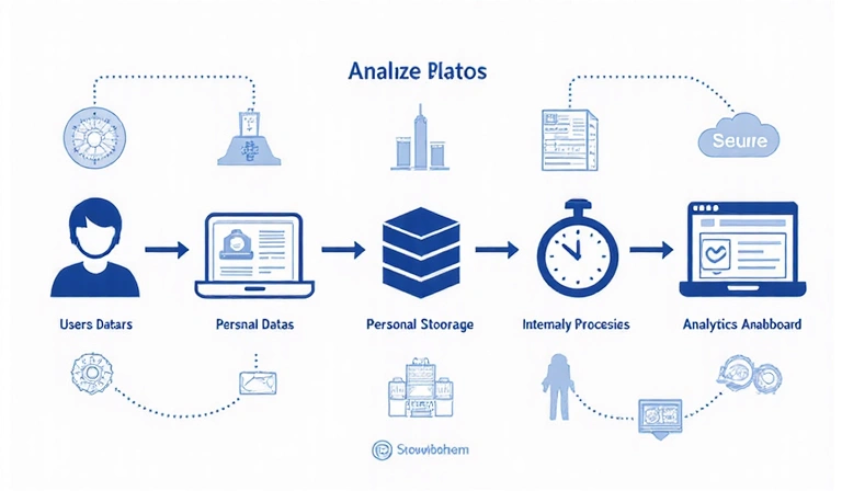 Diagram przepływu danych osobowych w firmie